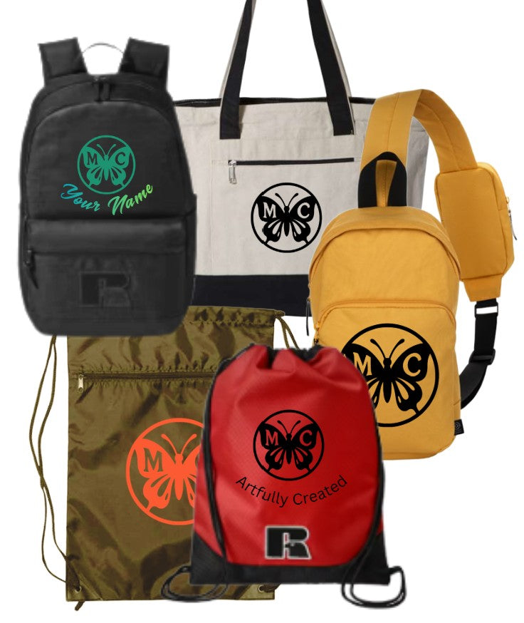 Custom Black Sling Bag